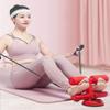 SMSOM Sit Up Bar, Portable Sit-up Assistant Device, Self-Suction Sit-up Exercise Equipment, Suitable for Home Travel Workout Abdomen Muscle Training (Color : Red) view 2
