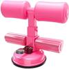 SMSOM Sit Up Bar, Portable Sit-up Assistant Device, Self-Suction Sit-up Exercise Equipment, Suitable for Home Travel Workout Abdomen Muscle Training (Color : Pink) view 1