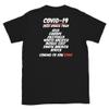 Pandemic 2022 T-Shirt for Him Her Men Women Humorous Covid-19 Epidemic World Tour Short Sleeve Top Black view 1