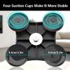 SMSOM Portable Sit-Up Bar, Self-Suction Training Fitness Equipment Abdominal Muscle Exercise Machine Assistant Device, Suitable for Abdomen/Waist/Arm/Leg Stretching/Slimming Training view 4