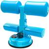 SMSOM Sit Up Bar, Portable Sit-up Assistant Device, Self-Suction Sit-up Exercise Equipment, Suitable for Home Travel Workout Abdomen Muscle Training (Color : Blue) view 1