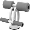 SMSOM Sit Up Bar, Portable Sit Up Exercise Equipment, Suitable for Abdomen/Waist/Arm/Leg Stretching/Slimming Training (Color : White) view 1