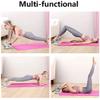 SMSOM Sit Up Bar, Portable Sit Up Exercise Equipment, Suitable for Abdomen/Waist/Arm/Leg Stretching/Slimming Training (Color : White) view 2