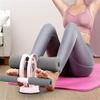 SMSOM Sit Up Bar, Portable Sit Up Exercise Equipment, Suitable for Abdomen/Waist/Arm/Leg Stretching/Slimming Training (Color : White) view 4