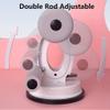 SMSOM Sit Up Bar, Portable Adjustable Sit Up Equipment, Sit Up Assistant Device with Strong Suction Cup, Home Fitness Abdominal Muscle Exercise (Color : Pink) view 3