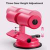 SMSOM Portable Sit-up Assistant Device Sit Up Bar, Self-Suction Sit-up Exercise Equipment, Suitable for Home Travel Workout Abdomen Muscle Training (Color : Pink) view 4