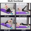 SMSOM Sit Up Bar, Portable Sit Up Bar for Floor, Adjustable Sit Up Assistant Device Abdomen Stretching Muscle Training, Suitable for Home Gym Workout (Blue) view 2