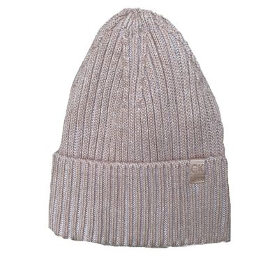 Calvin Klein Men`s Chunky Knit Fleece Lined Beanie (Blush(A1KH6762), One Size)