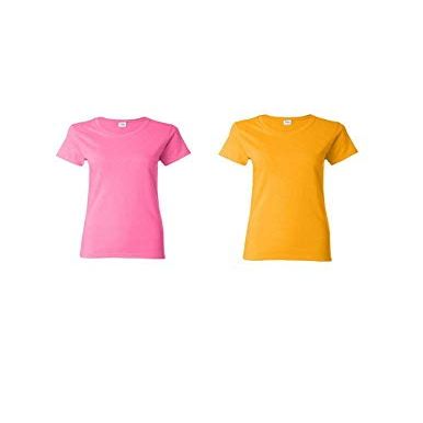 Gildan Womens Heavy Cotton Blank Tee 2-Pack (5000L)