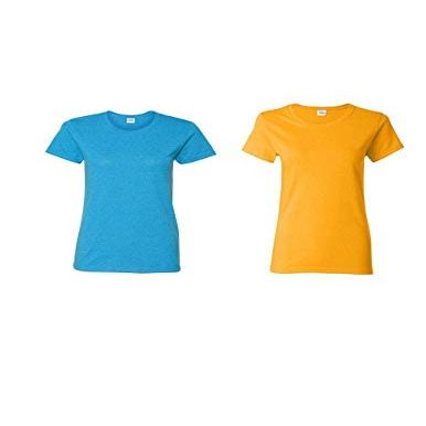 Gildan Womens Heavy Cotton Blank Tee 2-Pack (5000L)