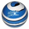 BuyBocceBalls - EPCO Candlepin Bowling Balls - Comet Rubber - Royal with White & Black (4 1/2 inch- 2lbs.7oz.) - Single - Made in USA view 1