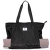 ESVAN Yoga Mat Bag Yoga Tote Carrier Shoulder Bag Carryall Tote for Office,Yoga,Pilates,Travel,Beach and Gym (D Black) view 1