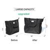 ESVAN Yoga Mat Bag Yoga Tote Carrier Shoulder Bag Carryall Tote for Office,Yoga,Pilates,Travel,Beach and Gym (D Black) view 3