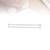 1 Pair of Bra Straps Non- Replacement Straps Adjustable, White, as described view 2
