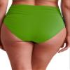 Anne Cole Women's Standard Convertible High Waist Shirred Swim Bottom view 4