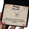 Diwali Wishbone Necklace, Diwali Gift Ideas, Diwali Gifts Unique, Diwali Gifts, Diwali Gift, Diwali Jewelry, Diwali Gift for Wife, Diwali Gift for Her view 1
