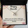 Diwali Wishbone Necklace, Diwali Gift Ideas, Diwali Gifts Unique, Diwali Gifts, Diwali Gift, Diwali Jewelry, Diwali Gift for Wife, Diwali Gift for Her view 3