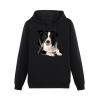 BAIKUTOUAN Border Collie Women's Drawstring Hoodies Pullover Casual Trend Top Sweatshirts Printed view 2