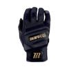 Marucci 2022 Pittards Reserve Adult Baseball/Softball Batting Gloves (Navy, X-Large) view 1