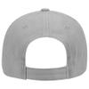 Ashen Fane 6 Panel Low Profile Brushed Bull Denim Hat, Gray view 2