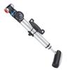 Mini Bike Pump with Gauge - Portable Frame Pump with EZ-Head Fits Schrader/Presta, Foldable T-Handle - Road Mountain MTB BMX Bike Pump (Style:B) view 1
