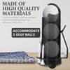 BESPORTBLE 1set Golf Ball Storage Cylinder Cup Ball Capacity Durable Outdoor Golf Accessory Tees and Brush view 2