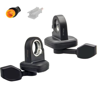 HUDAMZKY Ebike Thumb Throttle WUXING 108X Finger Throttle Left/Right Hand Electric Bike Scooter 3pin Controller Speed Governing Eletrric Accessories(108X R SM Plug)