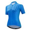 Teleyi Women's Cycling Jersey Bike MTB Short Sleeve Bicycle T-Shirt Clothing Jacket Quick-Dry Tops S-3XL view 1