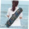 Cabilock 1pc National Style Printing Yoga Mat Storage Bag Shoulder Sling for Sports Fitness Lightweight for Yoga Enthusiasts and Daily Use view 3
