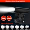 Victagen Lights for Bike 5000 Lumens 3LED, Super Bright Bike Light Kit, USB Rechargeable 6 Modes, for Adult MTB ebike Lights view 2