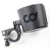 CyclingDeal Cup Mug Water Bottle Holder Adjustable Bracket Mount Tray - for Indoor Exercise Bikes with Round Bars ONLY - Compatible with Peloton Bike & Bike+, NordicTrack - Install at Centre or Side view 1