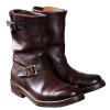 High-top Cowboy Boots for Men Leather Low-Heeled Boots Fashionable Men's Boots High-top Men's Shoes view 3