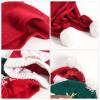 Christmas Hat and Scarf Set for Kids Toddler Winter Pom Pom Hat Neck Warmer Boys Girls view 3