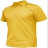 TACVASEN Mens Polo Shirts Short Sleeve Dry Fit Collared Shirt Performance Pique Polos Moisture Wicking for Tactical Athletic Golf Yellow M view 1