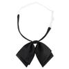 Mantieqingway Adjustable Pre-Tied Bow Tie for Women Girls Blouse Neck ties for Uniform Shirt Bowknot Neckwear (Black) view 1