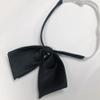Mantieqingway Adjustable Pre-Tied Bow Tie for Women Girls Blouse Neck ties for Uniform Shirt Bowknot Neckwear (Black) view 2