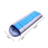 DDER Outdoor Camping Sleeping Bag Foldable Ultra Light Folding Waterproof Travel Hiking Compressed Bag Lazy Bag 4 Seasons Warm (Blue) view 2