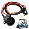 CartClan Golf Cart Charger DC Receptacle Suitable for 2014-UP Club Car Precedent/Tempo Electric OEM# 105137401 view 1