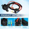 CartClan Golf Cart Charger DC Receptacle Suitable for 2014-UP Club Car Precedent/Tempo Electric OEM# 105137401 view 4