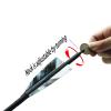 28Inch Carbon Arrow Archery Spine 500 4" Natural Turkey feather Competition Practice Target Shooting Hunting Arrows With Removable Tips For Recurve Long Traditional Bow And Compound Bow Pack of 12Pcs view 2