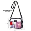 COVAX Clear Crossbody Bag, Stadium Approved Clear Shoulder Messenger Bag for Work, Concerts, Sports Events view 4