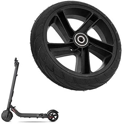 GYL 8 Inch Solid Tire Wheel Hub 200x50 Solid Tire Alloy hub Compatible ES1 ES2 ES4 Electric Scooter Explosion-Proof Rear Solid Tire Wheel Hub Set