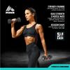 RBX Weights Dumbbells Set - Neoprene Arm Weights with Non-Slip Grip, Strength Training Equipment Workout Weights for at Home or Gym Training, Anti-Roll view 3