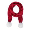 Toddler Kids Santa Hat Knit Pompom Beanies Scarf Set Christmas Ugly Hat Warm Snow Hat Neck Warmer for Xmas Party 3-10 Years view 3