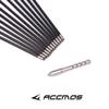 12pc Custom Length Carbon Arrows for 15-70 Lb Recurve Bow ID 5.2mm .204" 22-31 Inch Spine 300 350 400 500 600 700 Target Practice & Hunting Arrow Adult Youth Shooting view 4