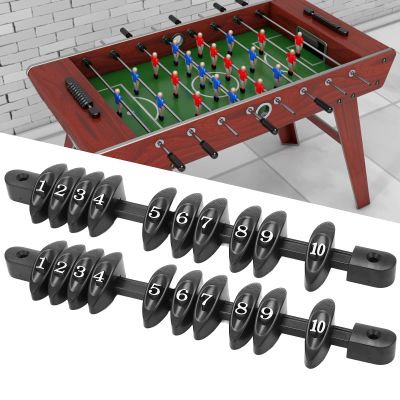 Ladieshow Soccer Games,2pcs Foosball Score Counter Universal Table Football Scoring Unit Score Keepers for Standard Foosball Tables Kids 8-12