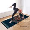 LYWY Large Fitness Mat,10Mm Thick Yoga Training Mat is Suitable for Interactive Entertainment Programs Between The Family,E,190X135CM view 4