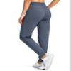 G Gradual Women's Joggers Pants with Zipper Pockets High Waisted Athletic Tapered Sweatpants for Women Workout Lounge (Dusty Blue, X-Small) view 4