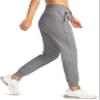 G Gradual Women's Joggers Pants with Zipper Pockets High Waisted Athletic Tapered Sweatpants for Women Workout Lounge (Light Grey, X-Small) view 2