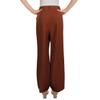 Danielle Bernstein Womens High Rise Office Straight Leg Pants Brown 00 view 3